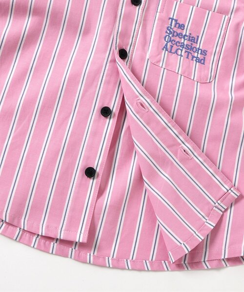 apres les cours（アプレレクール）の「【リンク】スタンダードシャツ（シャツ/ブラウス・キッズ・チェック/ストライプ・80/90/100/110/120/130）」の16枚目の写真