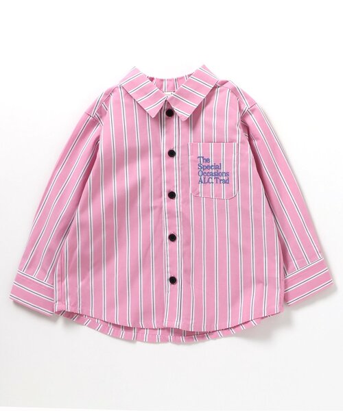 apres les cours（アプレレクール）の「【リンク】スタンダードシャツ（シャツ/ブラウス・キッズ・チェック/ストライプ・80/90/100/110/120/130）」の18枚目の写真