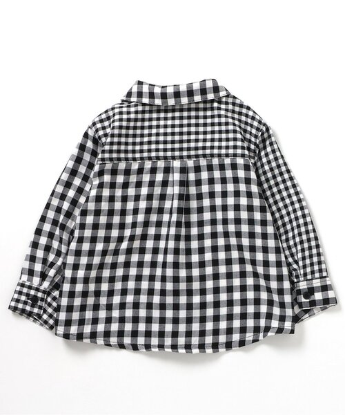 apres les cours（アプレレクール）の「【リンク】スタンダードシャツ（シャツ/ブラウス・キッズ・チェック/ストライプ・80/90/100/110/120/130）」の19枚目の写真