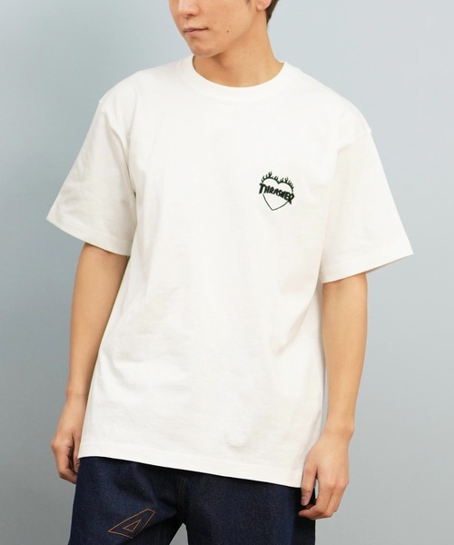 ムラサキスポーツ限定】THRASHER/スラッシャー 半袖Tシャツ/半袖Tee