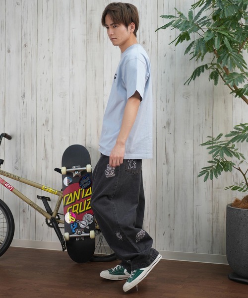 THRASHER(スラッシャー)の「【ムラサキスポーツ限定】THRASHER/スラッシャー 半袖Tシャツ/半袖Tee オーバーサイズ 刺繍ロゴ ユニセックス 252TH1ST040(Tシャツ/カットソー・メンズ・ベージュ/グリーン/ホワイト/アッシュグレー/チャコールグレー/イエロー/オレンジ/カーキ/サックスブルー/ネイビー/ブラック・L/XL/M/S)」の19枚目の写真