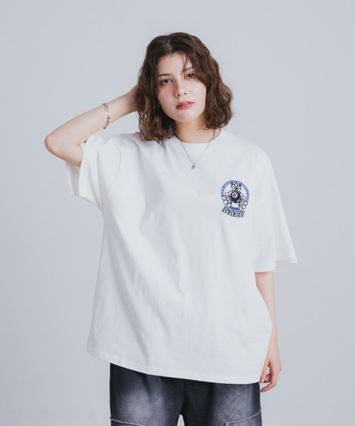 Remember.（リメンバー）の「8ボールウルフTシャツ（Tシャツ/カットソー・メンズ・ホワイト/ブラック・SMALL/MEDIUM/LARGE）」の15枚目の写真