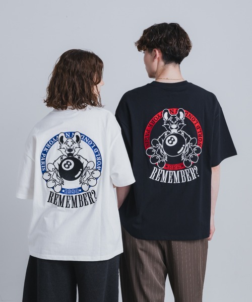 セール】8ボールウルフTシャツ（Tシャツ/カットソー）｜Remember