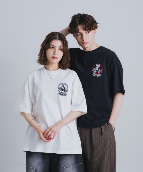 Remember.（リメンバー）の「8ボールウルフTシャツ（Tシャツ/カットソー・メンズ・ホワイト/ブラック・SMALL/MEDIUM/LARGE）」の18枚目の写真