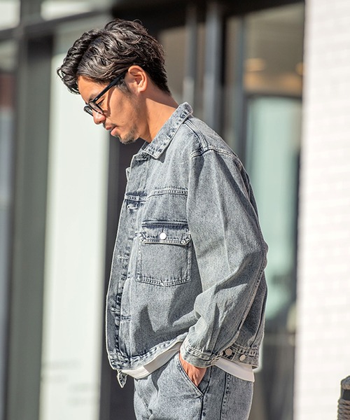 NATURAL STORY /ナチュラルストーリー』デニムGジャン（デニム