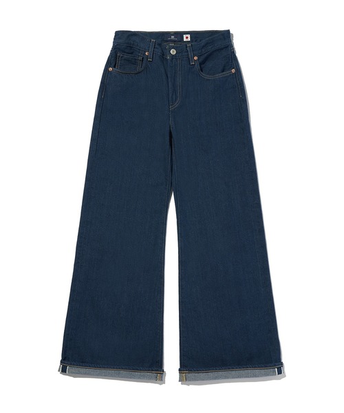 Levi's(リーバイス)の「Levi's/リーバイス BLUETAB(TM) CARVE リラックスジーンズ ダークインディゴ MADE IN JAPAN(デニムパンツ・レディース・インディゴブルー・23inch/28inch/27inch/26inch/25inch/24inch)」の7枚目の写真