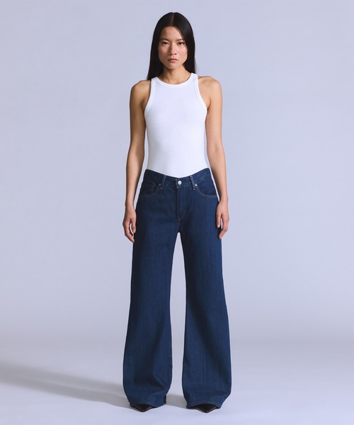 Levi's(リーバイス)の「Levi's/リーバイス BLUETAB(TM) CARVE リラックスジーンズ ダークインディゴ MADE IN JAPAN(デニムパンツ・レディース・インディゴブルー・23inch/28inch/27inch/26inch/25inch/24inch)」の21枚目の写真