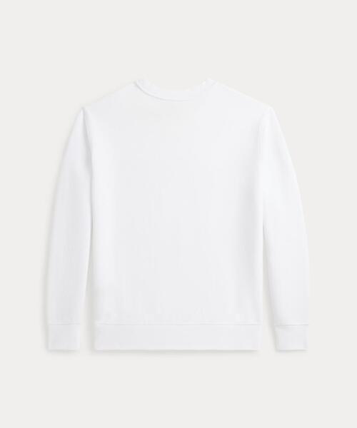 POLO RALPH LAUREN CHILDRENSWEAR（ポロ ラルフ ローレン チルドレンズウェア）の「ダブルニット スウェットシャツ（スウェット・キッズ・ホワイト・S/M/L/XL）」の4枚目の写真