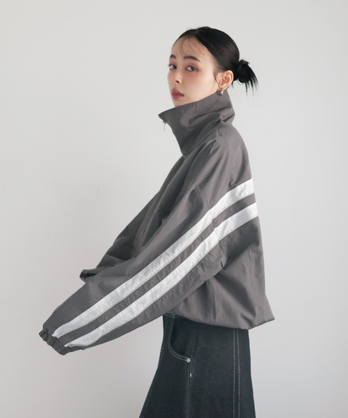 ラインナイロンジップブルゾン（ナイロンジャケット）｜LIAN（リアン