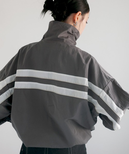 ラインナイロンジップブルゾン（ナイロンジャケット）｜LIAN（リアン