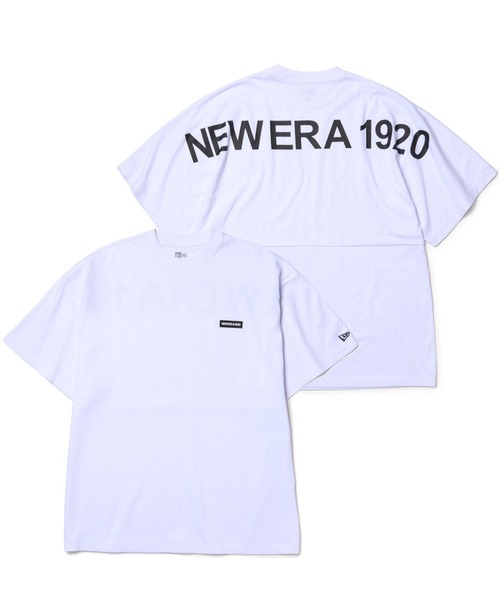 NEW ERA(ニューエラ)の「NEW ERA/ニューエラ 半袖Tシャツ バックプリント オーバーサイズ 14410082(Tシャツ/カットソー・メンズ・ブラック/ベージュ/ホワイト・M/L/XL/XXL)」の2枚目の写真