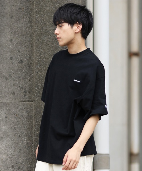 NEW ERA(ニューエラ)の「NEW ERA/ニューエラ 半袖Tシャツ バックプリント オーバーサイズ 14410082(Tシャツ/カットソー・メンズ・ブラック/ベージュ/ホワイト・M/L/XL/XXL)」の16枚目の写真