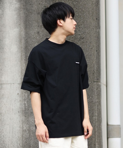 NEW ERA(ニューエラ)の「NEW ERA/ニューエラ 半袖Tシャツ バックプリント オーバーサイズ 14410082(Tシャツ/カットソー・メンズ・ブラック/ベージュ/ホワイト・M/L/XL/XXL)」の18枚目の写真
