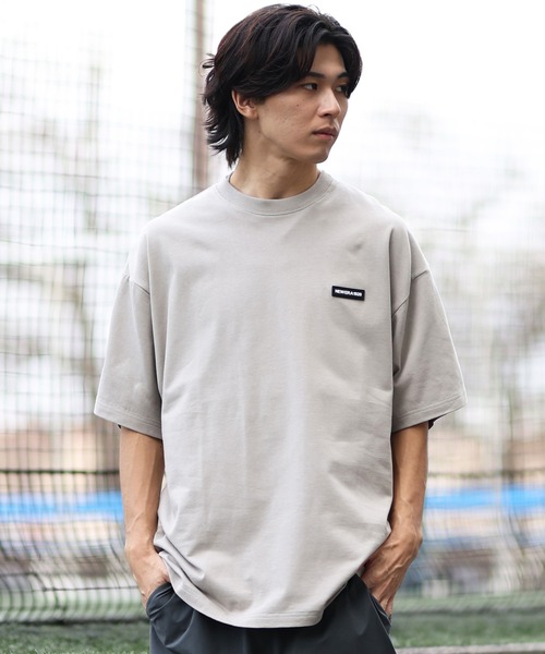 NEW ERA(ニューエラ)の「NEW ERA/ニューエラ 半袖Tシャツ バックプリント オーバーサイズ 14410082(Tシャツ/カットソー・メンズ・ブラック/ベージュ/ホワイト・M/L/XL/XXL)」の22枚目の写真