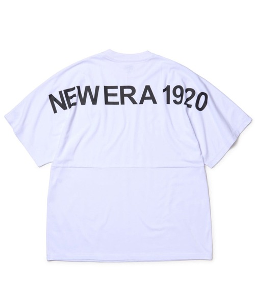 NEW ERA(ニューエラ)の「NEW ERA/ニューエラ 半袖Tシャツ バックプリント オーバーサイズ 14410082(Tシャツ/カットソー・メンズ・ブラック/ベージュ/ホワイト・M/L/XL/XXL)」の9枚目の写真