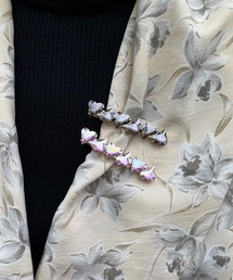 Casselini(キャセリーニ)ハートビジューヘアクリップ