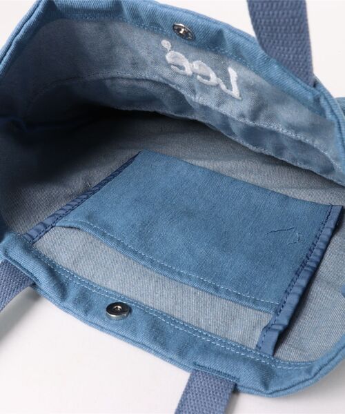 Lee(リー)の「【LEE/リー】【大ぶりフリルが主役】フリルBIGトートバッグ 大人可愛い キャンバスバッグ 華やかカジュアル(トートバッグ・レディース・ブラック/オフホワイト/シルバー/ブルー・FREE)」の7枚目の写真