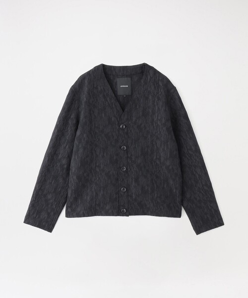 LOVELESS（ラブレス）の「ニュアンスジャカードカーデ（カーディガン/ボレロ・メンズ・ブラック・M/L）」の9枚目の写真