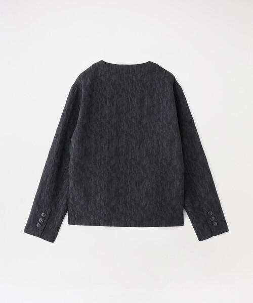 LOVELESS（ラブレス）の「ニュアンスジャカードカーデ（カーディガン/ボレロ・メンズ・ブラック・M/L）」の8枚目の写真
