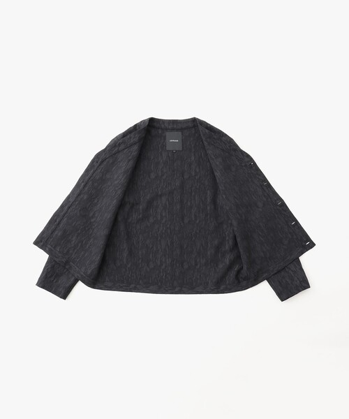 LOVELESS（ラブレス）の「ニュアンスジャカードカーデ（カーディガン/ボレロ・メンズ・ブラック・M/L）」の3枚目の写真