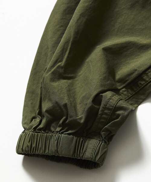 HINSON(ヒンソン)の「HINSON/ヒンソン 後染めブロードアノラックパーカー(ブルゾン・メンズ・オリーブ/ブラック/オレンジ・MEDIUM/LARGE)」の9枚目の写真