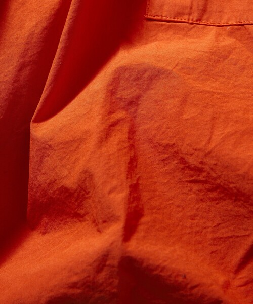 HINSON(ヒンソン)の「HINSON/ヒンソン 後染めブロードアノラックパーカー(ブルゾン・メンズ・オリーブ/ブラック/オレンジ・MEDIUM/LARGE)」の14枚目の写真