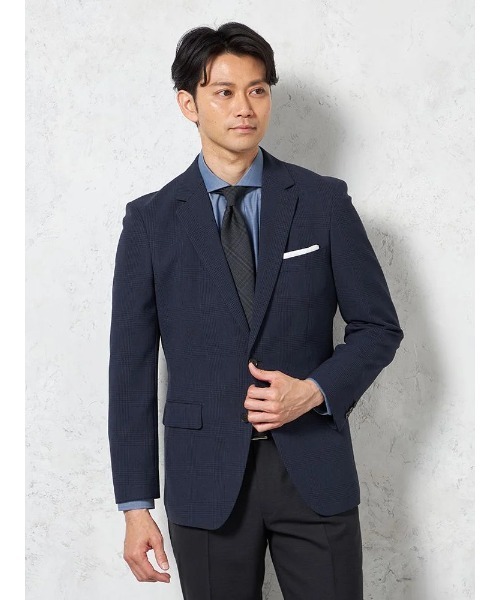 ネイビーテーラードジャケット 二つボタン ネイビー テーラードジャケット 2つボタン