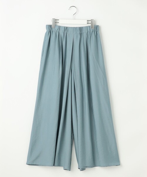 自由区（ジユウク）の「エアリーツイルキュロット パンツ（その他パンツ・レディース・グレー系/ダルブルー系/ベージュ系/ネイビー/ベージュ系2/グリーン系/ブラウン系/サックスブルー系・32）」の22枚目の写真