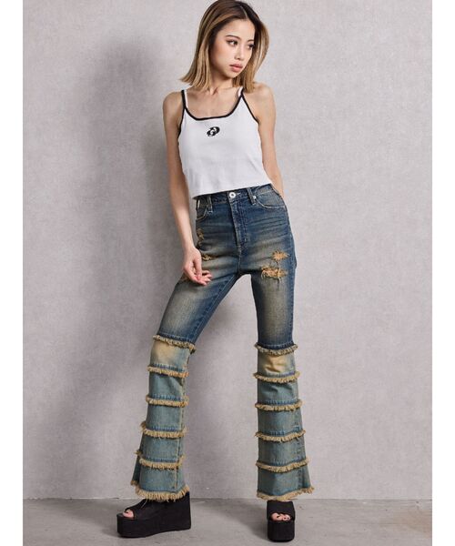 GYDA（ジェイダ）の「コルクウェッジサンダル（サンダル・レディース・ベージュ/ブラック/アイボリー・LARGE/MEDIUM/SMALL）」の13枚目の写真