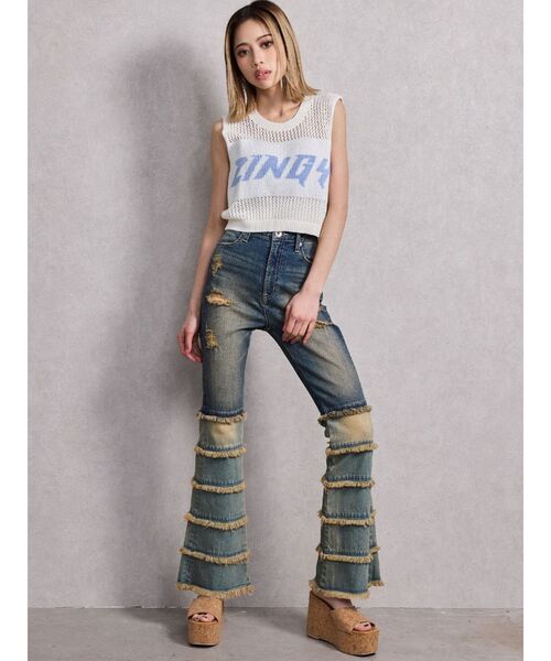 GYDA（ジェイダ）の「コルクウェッジサンダル（サンダル・レディース・ベージュ/ブラック/アイボリー・LARGE/MEDIUM/SMALL）」の18枚目の写真