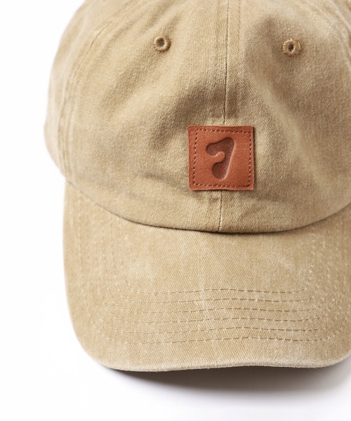 Jieda(ジエダ)の「JIEDA PATCH PIGMENT CAP(キャップ・メンズ・サンドベージュ/ブラック・ONESIZE)」の3枚目の写真