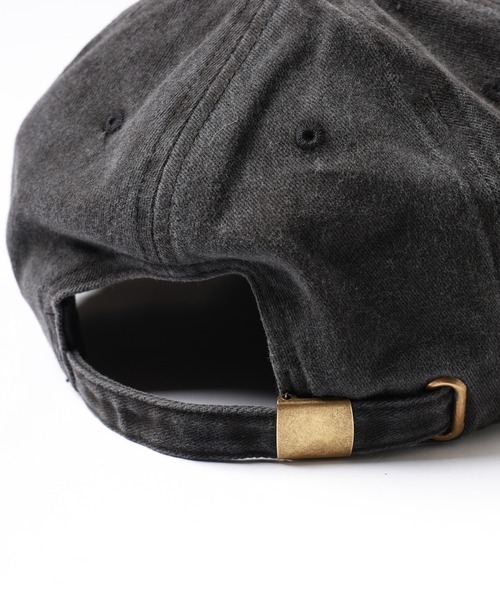 Jieda(ジエダ)の「JIEDA PATCH PIGMENT CAP(キャップ・メンズ・サンドベージュ/ブラック・ONESIZE)」の6枚目の写真