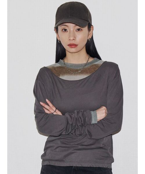 VEQUM（VEQUM）の「【VEQUM】COATING TWILL CAP（キャップ・レディース・ブラック/ブラウン・FREE）」の13枚目の写真