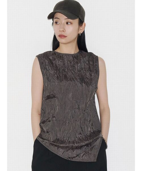 VEQUM（VEQUM）の「【VEQUM】COATING TWILL CAP（キャップ・レディース・ブラック/ブラウン・FREE）」の16枚目の写真