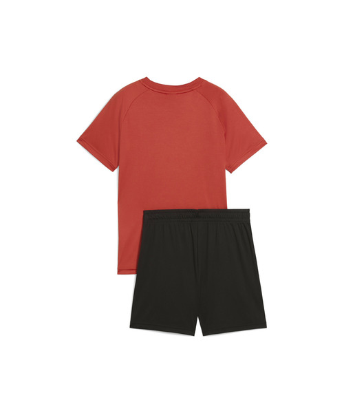 PUMA タイダイ柄 シャツとショーツセット Amazon | [プーマ] キッズ 半袖Tシャツ 上下セット ポリ AOP T