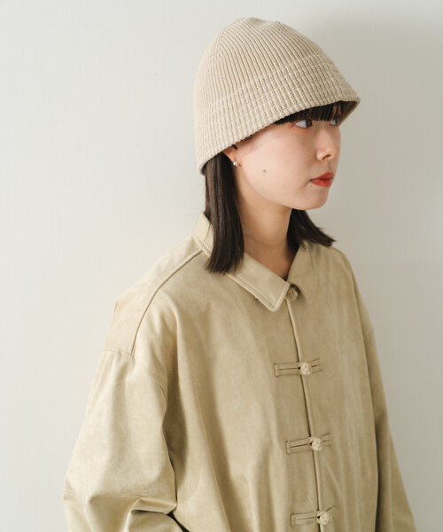 Kastane ベージュ セール】【UNISEX】ニットメトロハット（ハット）｜Kastane