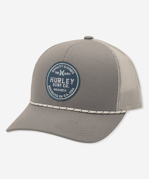 Hurley （ハーレー）の「Hurley/ハーレー キャップ JETTIES TRUCKER HIHM0355（キャップ・メンズ・ブラック/グレー/ベージュ・FREE）」の3枚目の写真