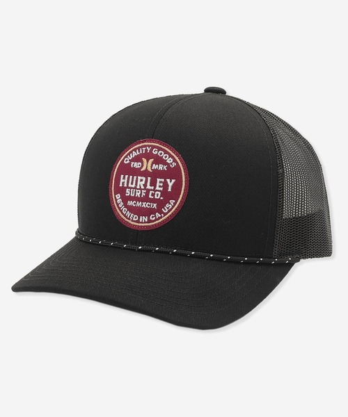 Hurley （ハーレー）の「Hurley/ハーレー キャップ JETTIES TRUCKER HIHM0355（キャップ・メンズ・ブラック/グレー/ベージュ・FREE）」の2枚目の写真