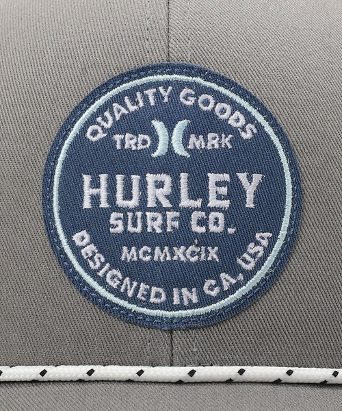 Hurley （ハーレー）の「Hurley/ハーレー キャップ JETTIES TRUCKER HIHM0355（キャップ・メンズ・ブラック/グレー/ベージュ・FREE）」の8枚目の写真