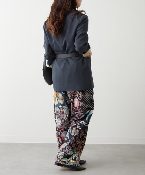 Engineered Garments　パッチワークパンツ　イージーパンツ　柄 Engineered Garments パッチワークパンツ イージーパンツ 柄