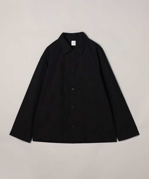 coen（コーエン）の「タイプライターシャツカバーオール（カバーオール・メンズ・ベージュ/ブラック・XL/L/M）」の2枚目の写真