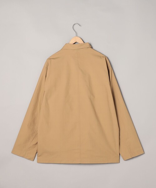 coen（コーエン）の「タイプライターシャツカバーオール（カバーオール・メンズ・ベージュ/ブラック・XL/L/M）」の3枚目の写真