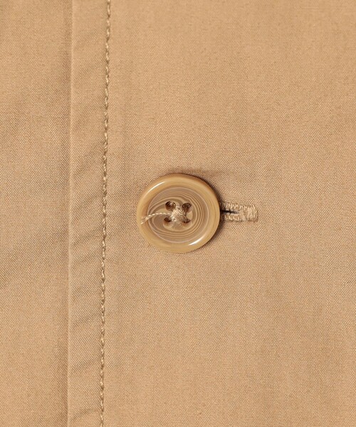 coen（コーエン）の「タイプライターシャツカバーオール（カバーオール・メンズ・ベージュ/ブラック・XL/L/M）」の6枚目の写真