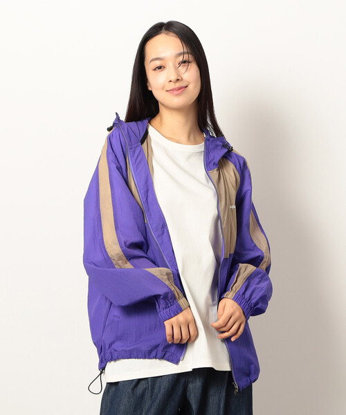 Purple&Yellow(パープルアンドイエロー)の「シアーナイロンフードブルゾン(ブルゾン・メンズ・ベージュ/ブラック/パープル・LARGE/MEDIUM/SMALL)」の18枚目の写真