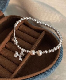 293❣️925シルバー 六角模様 ブレスレット✨ シルバーレースブレスレット（Silver925） - ibid