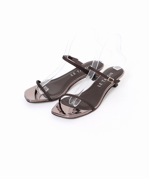 SUPADANCE ブロンズ ストラップサンダル 3.5 SUPADANCE ブロンズ ストラップサンダル 3.5 - メルカリ