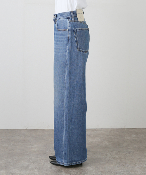JOINT WORKS(ジョイントワークス)の「Calvin Klein Jeans / カルバン クライン ジーンズ THE WIDE LEG WASHED SHORE 37.5(デニムパンツ・レディース・ネイビー・24/25)」の22枚目の写真