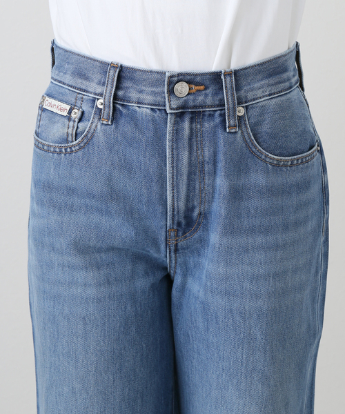 JOINT WORKS(ジョイントワークス)の「Calvin Klein Jeans / カルバン クライン ジーンズ THE WIDE LEG WASHED SHORE 37.5(デニムパンツ・レディース・ネイビー・24/25)」の19枚目の写真