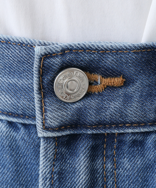 JOINT WORKS(ジョイントワークス)の「Calvin Klein Jeans / カルバン クライン ジーンズ THE WIDE LEG WASHED SHORE 37.5(デニムパンツ・レディース・ネイビー・24/25)」の17枚目の写真