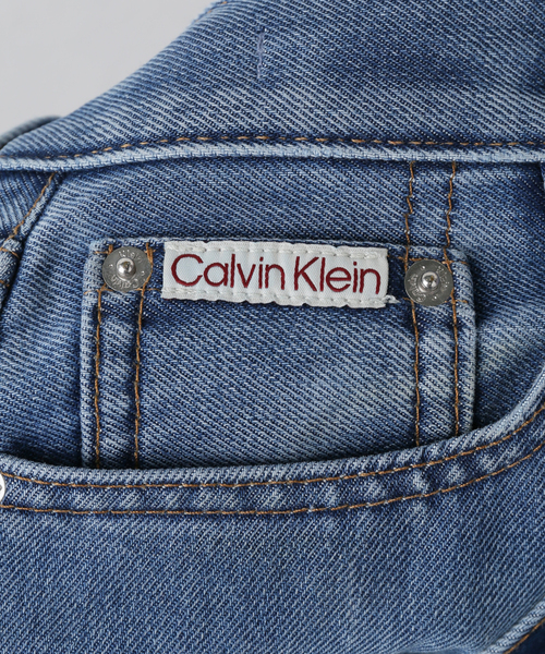JOINT WORKS(ジョイントワークス)の「Calvin Klein Jeans / カルバン クライン ジーンズ THE WIDE LEG WASHED SHORE 37.5(デニムパンツ・レディース・ネイビー・24/25)」の13枚目の写真